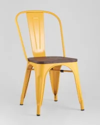 Стул Tolix Wood 850 Желтый
