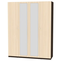 Шкаф распашный Р-230х180х45-1-ТР-М(Венге-ДМ) / R-230х180х45-1-TR-M(Венге-ДМ)