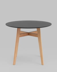 Стол Таргет Сирcле 90*90 Черный / Target Circle
