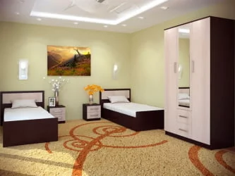 Шкаф трехдверный Фиеста 05