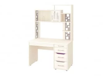Стол компьютерный с надстройкой Мегаполис 55.15 55.23 Сосна Астрид