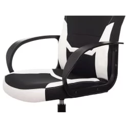Геймерское кресло BRABIX Alpha GM-018 Черное/белое