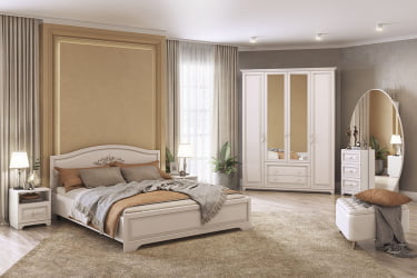 Пуф Трио PM-002.1 белый (экокожа)