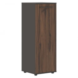 Шкаф-колонка с глухой средней дверью ЕДИС ЕМCС 42.1 Дуб Денвер темный Мокко Мокко / EDIS EMCS