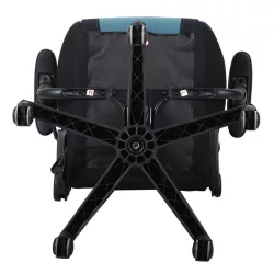 Кресло компьютерное BRABIX GT Racer GM-100 Черный-голубой