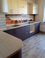 Глянцевый фартук (КОМПОЗИТ) KM 23