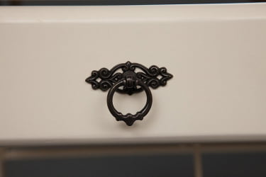 Туалетный стол CANZONA (столик/зеркало + стул) белый