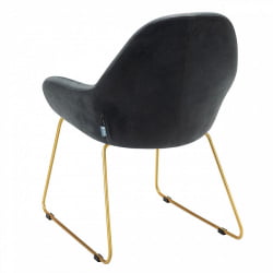 Стул Кент Диаг грей/Линк золото / Kent Diag grey/Линк