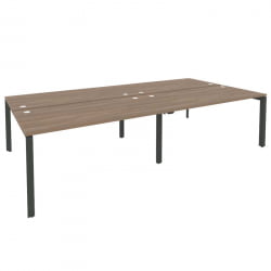 Рабочая станция на П-образном м/к ONIX O.MP-D.RS-4.4.8 Дуб Аризона/Антрацит