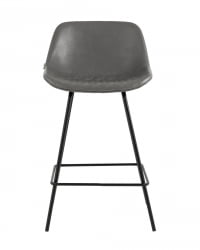 Стул полубарный Деймон (ПБ) экокожа Серый