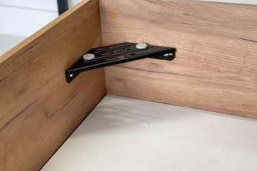 Кровать с подъёмным механизмом Юниор ZP.SMU-02 дуб крафт золотой