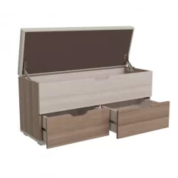 Тумба в прихожую Флинт 2-4201 Ясень шимо темный/светлый