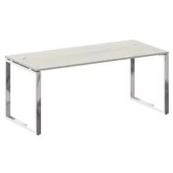 Стол рабочий руководителя METAL SYSTEM DIRECT БО.СРР-5.8 Дуб Наварра