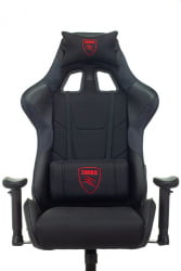 Кресло игровое ZOMBIE Thunder 1 черный/карбон