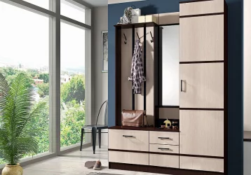 Вешалка с обувницей Сакура СВ-01 Венге/лоредо