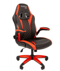 Кресло геймерское CHAIRMAN GAME 15 Черный Красный