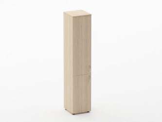 Шкаф высокий закрытый Glassy 6.19.13Л Орех