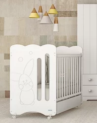 Кроватка для новорожденных Micuna Copito 120x60 White