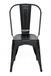 Стул LOFT CHAIR (mod. 012) / 1 шт. в упаковке металл, 45*35*85см, черный/black vintage