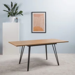 Стол раздвижной Диего 120-160 Белый-белый