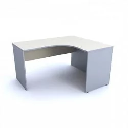 Стол письменный правый СА-3 Пр  Клен/металлик