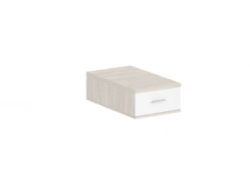 Подвесная тумба с 1 ящиком Sigma SG.533.OL.WH Дуб светлый Белый