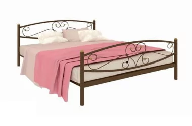 Кровать Каролина Plus 1600х2000 Коричневая