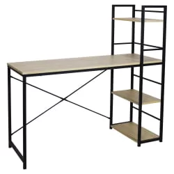 Стол на металлокаркасе BRABIX LOFT CD-005 Дуб натуральный