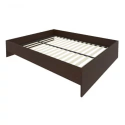 Кровать с ортопедическим основанием без изголовья LIGHT С-К-160 Венге Цаво