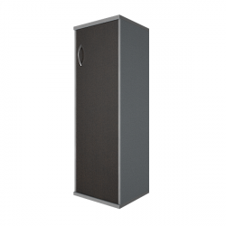 Шкаф средний узкий правый Riva А.СУ-2.3 Пр Венге/Металлик