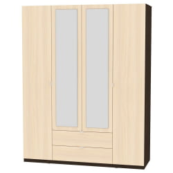 Шкаф распашный Р-230х180х45-2-ТР-М(Венге-ДМ) / R-230х180х45-2-TR-M(Венге-ДМ)