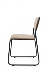 Кресло Nix RCH OMKL-02B Бежевый/Металл Черный