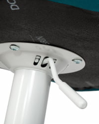 Стул барный DOBRIN TAILOR WHITE (морской волны велюр (MJ9-99)) 2 шт