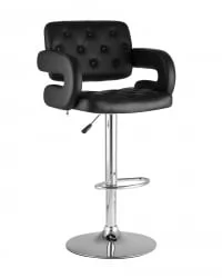 Барный стул Бентли ПУ-кожа Черный / PU-кожа