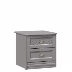 Тумба прикроватная Джулия ЛД 695.030.000 Оникс серый
