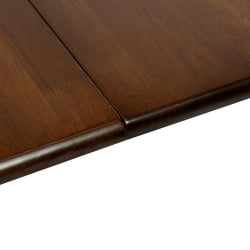 Стол TEODORO (mod. F-SHR3624RD W4) дерево гевея/мдф, 60x90(90x120)x76см, walnut (орех)