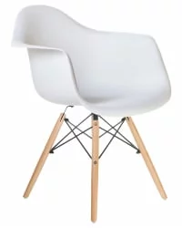 Стул обеденный DOBRIN DAW Белый