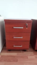 Тумба подкатная с 3-мя ящиками Пр.Т-3 Орех