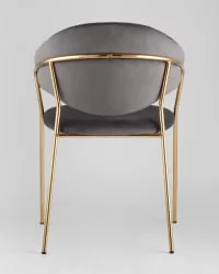 Стул мягкий Эвита Серый