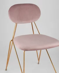 Стул Элис мягкий Розовый