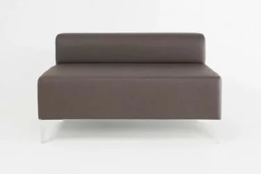 Диван с металлическими ножками Альфа Комбинация 7 Люкса Бренди