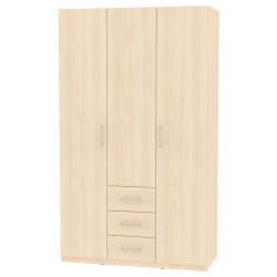 Шкаф распашный R-230х135х60-3(ДМ)