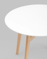 Стол Таргет Сирcле 90*90 Белый / Target Circle