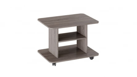 Журнальный столик на колесиках тип 1 - МФ-107.001 Дуб Сонома трюфель