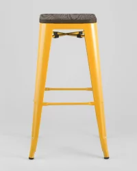Стул барный TOLIX  WOOD Желтый