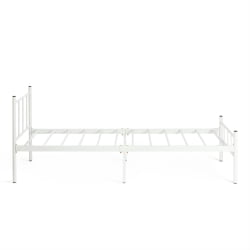 Кровать ROWENTA (mod. 9177) металл, 90*200 см (Single bed), White (белый)