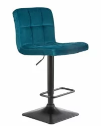 Стул барный DOBRIN DOMINIC Морская волна велюр MJ9-99