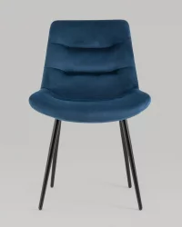 Стул Остин велюр Пыльно-синий