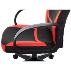 Геймерское кресло BRABIX Alpha GM-018 Черное/красное