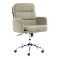 Кресло Dover хром букле, олива, barni dusty green